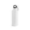 COLLINA. Aluminiowa butelka z karabińczykiem 540 ml P046589S biały