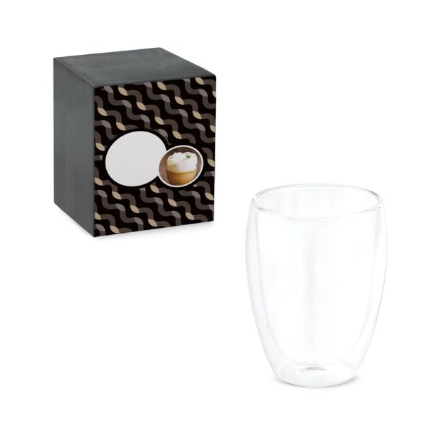 MACHIATO CUP. Kubek ze szkła borokrzemowego 350 ml P097551S