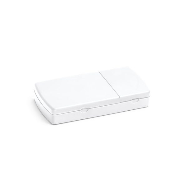 NERO. Pudełko na tabletki z 2 przegródkami P037197S