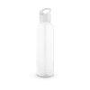 PORTIS GLASS. Szklana butelka z zakrętką PP 500 ml P046606S biały