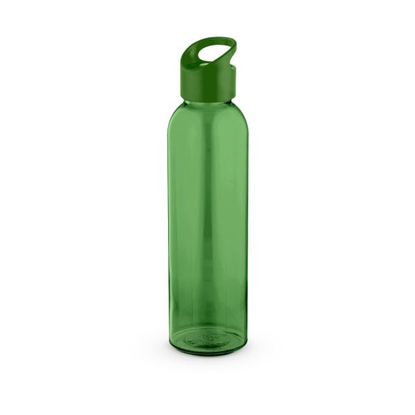 PORTIS GLASS. Szklana butelka z zakrętką PP 500 ml P046606S zielony
