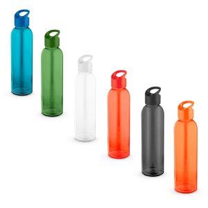 PORTIS GLASS. Szklana butelka z zakrętką PP 500 ml P046606S ST-94315-W