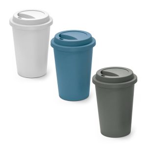 TONALI 450. Kubek wielokrotnego użytku z PP 450 ml P046618S ST-94322-W