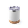 SOLBERG TUMBLER. Kubek podróżny ze stali nierdzewnej 400 ml P046625S biały