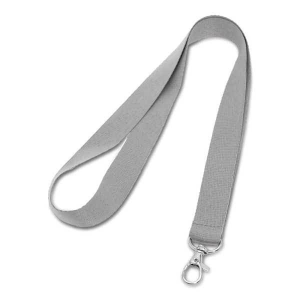 LARIAT. Smycz poliestrowa P037221S jasnoszary