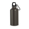 LANDSCAPE S. Aluminiowa butelka sportowa z karabińczykiem 400 ml P037266S stalowy