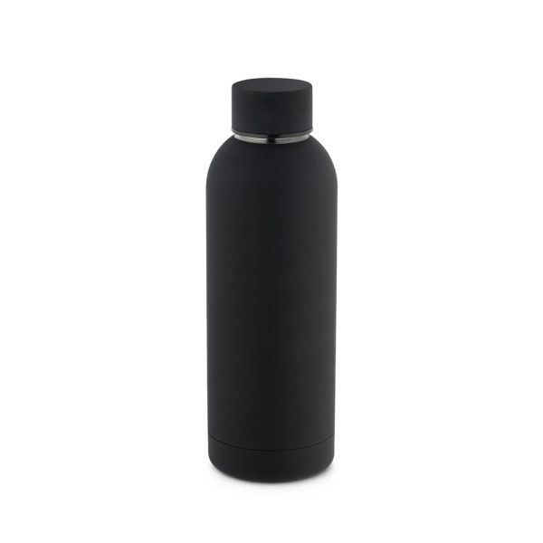 ODIN. Butelka ze stali nierdzewnej 550 mL P041177S czarny