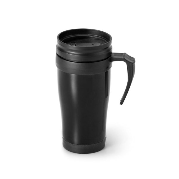 LIVE. Kubek podróżny PP 420 ml P037274S czarny