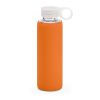 DHABI. Butelka sportowa ze szkła borokrzemowego 380 ml P037376S pomarańczowy