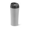 MONARDA. Kubek podróżny 470 ml ze stali nierdzewnej i PP P037397S szary