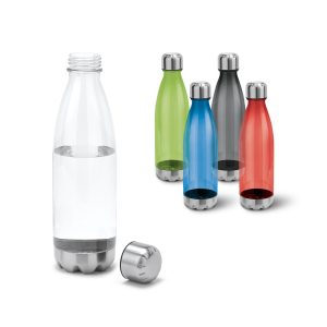 ANCER. Butelka sportowa z AS i stali nierdzewnej 700 ml P037408S ST-94687-W