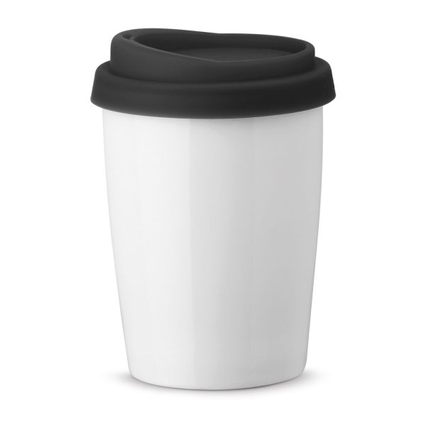 DUWAL. Kubek podróżny 220 mL P037415S czarny