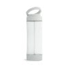 QUINTANA. Szklana butelka sportowa z zakrętką PP 390 ml P037525S jasnoszary