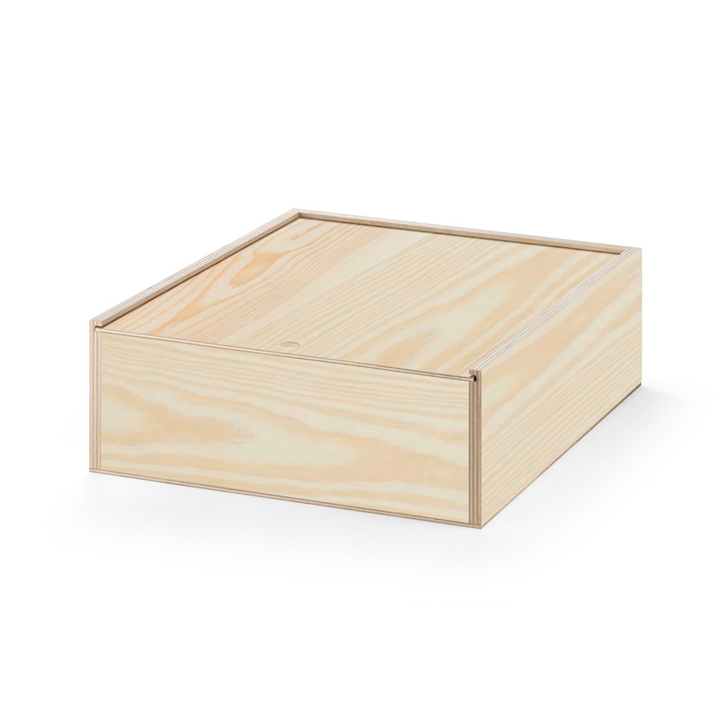 BOXIE WOOD L. Drewniane pudełko L P047272S ST-94942-170