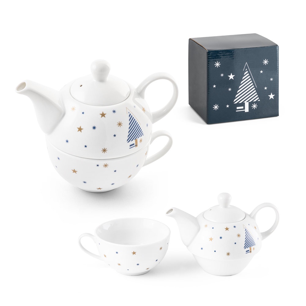 CHAMOMILE. Porcelanowy zestaw do herbaty P042501S ST-94954-106