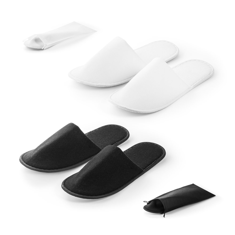 DANES. Kapcie do sypialni unisex z poliestru P046669S ST-95069-W