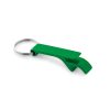 RE-BAITT. Brelok z aluminiowym (100% rAL) otwieraczem do kapsułek P097587S zielony