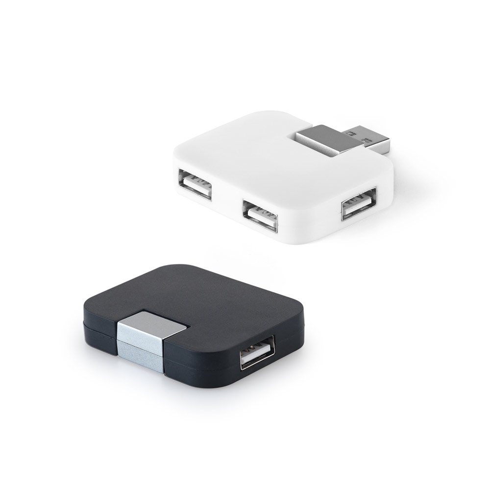 JANNES. HUB z 4 portami USB-A z ABS P037745S ST-97318-W