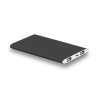 NOBEL. Power bank 7.200 mAh z aluminium pochodzącego z recyklingu (100% z rAL) P037780S czarny