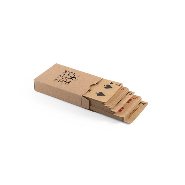 FISCHER. Talia 54 klasycznych kart z papieru kraft, z certyfikowanego materiału FSC™ i innych kontrolowanych materiałów P083176S