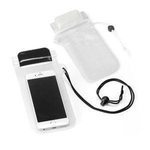 EGEU. Wodoodporne etui na telefon z PVC P038015S ST-98266-W