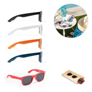 SALEMA. Okulary przeciwsłoneczne poliestru pochodzącego (100% rPET) P041261S ST-98349-W
