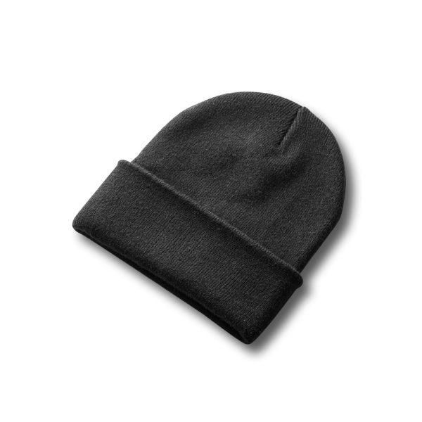 CARL. Dwuwarstwowa czapka unisex poliestru pochodzącego (100% rPET) P043877S czarny