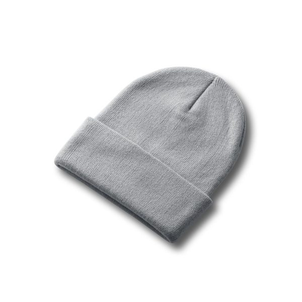 CARL. Dwuwarstwowa czapka unisex poliestru pochodzącego (100% rPET) P043877S jasnoszary