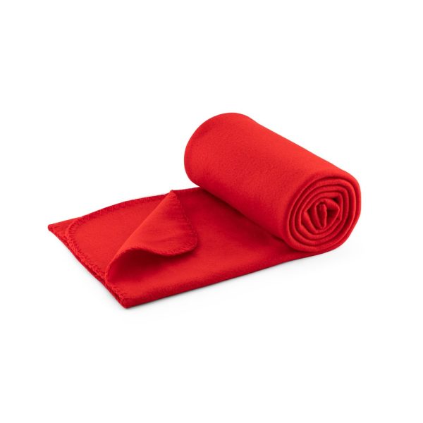 SULENA. Koc polarowy (180 g/m²) P038312S czerwony