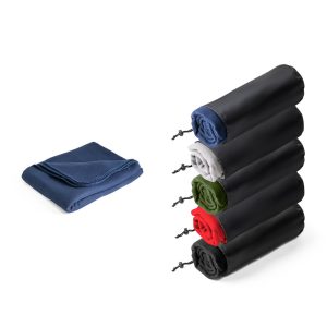 GALLIOT. Polarowy koc (180 g/m²) z poliestru pochodzącego (100% rPET) P046737S ST-99079-W