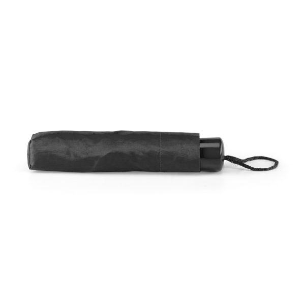 MARIA. Składany parasol z poliestru 190T P038382S czarny