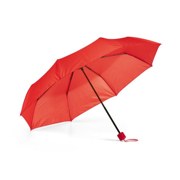 MARIA. Składany parasol z poliestru 190T P038382S czerwony