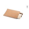 HOLM. Fartuch z płótna 100% bawełny (320 g/m²) z metalowymi detalami P043890S