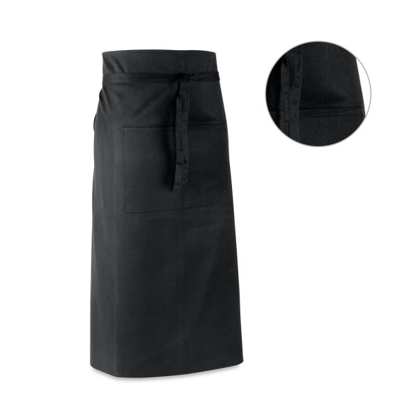 NAEKER. Fartuch barowy, bawełna i poliester (145 g/m²) P038561S