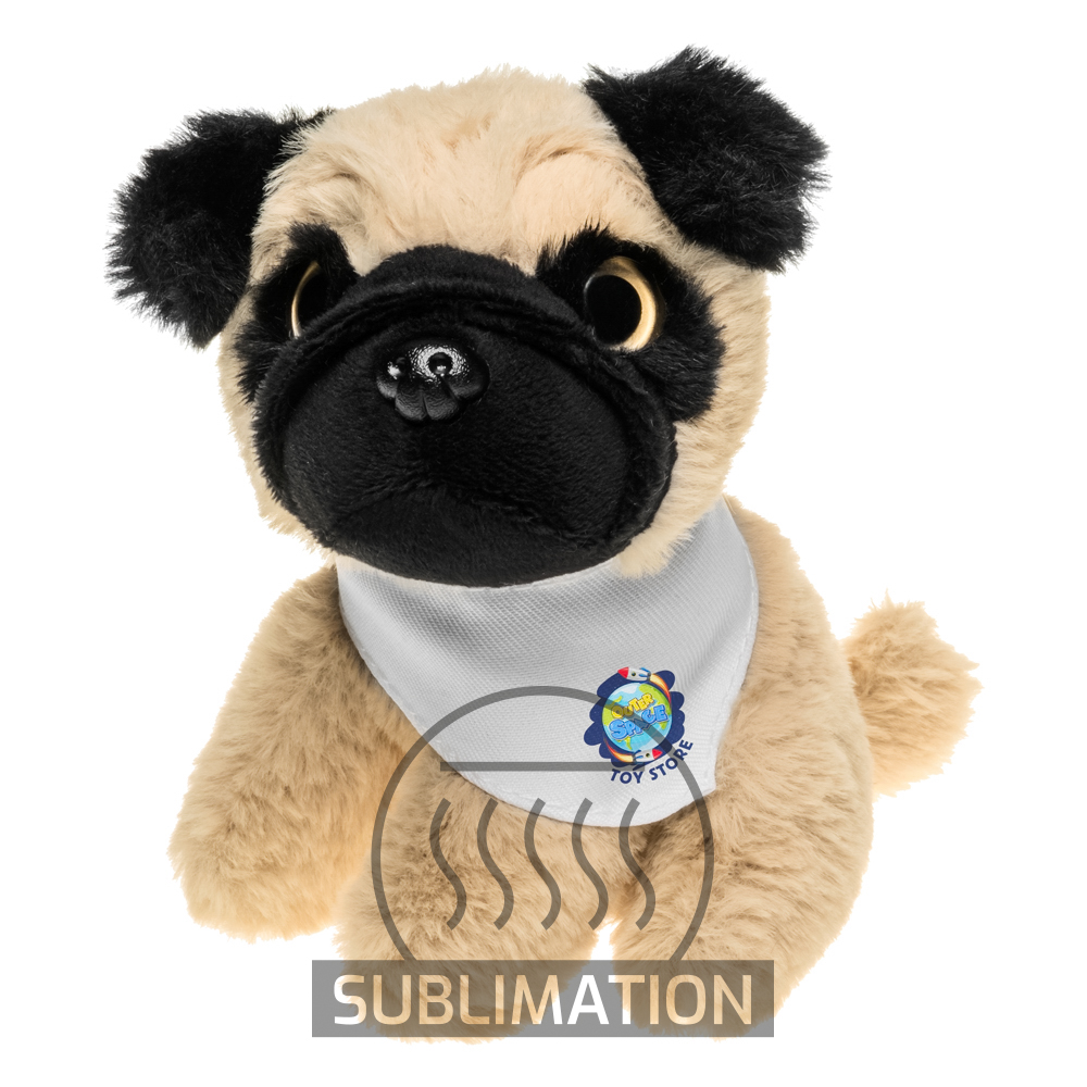 Pluszowy pies mops | Aksel P008435X AX-HE745-18