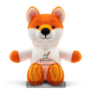 Pluszowy lis RPET | Sneeky P010337X AX-HE792-07
