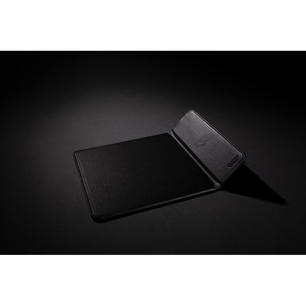 Podkładka pod mysz Swiss Peak, ładowarka bezprzewodowa 10W, PU z recyklingu P044034X