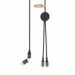 Alkaid 4-portowy hub USB-A i typu C z podwójnym wejściem wykonany z aluminium z recyklingu P123344C PFC-12446981