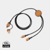 Kabel do ładowania 6 w 1 Ohio, plastik z recyklingu P050250X