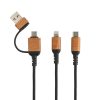 Kabel do ładowania 6 w 1 Ohio, plastik z recyklingu P050250X