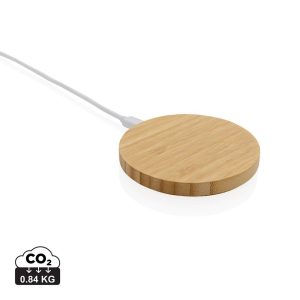 Bambusowa ładowarka bezprzewodowa 15W P044960X AX-P308.389