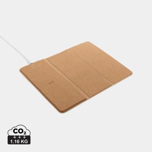 Korkowa podkładka pod mysz, ładowarka bezprzewodowa 10W P047353X AX-P308.519