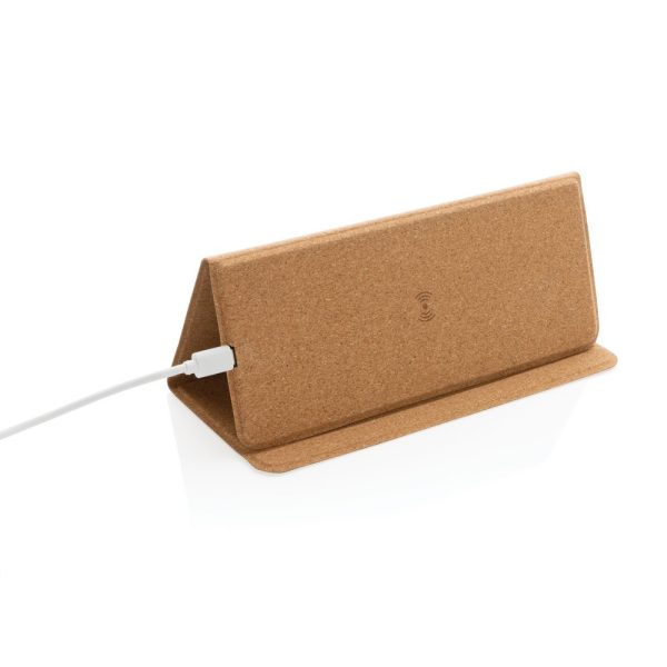 Korkowa podkładka pod mysz, ładowarka bezprzewodowa 10W P047353X