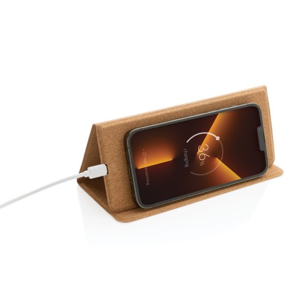 Korkowa podkładka pod mysz, ładowarka bezprzewodowa 10W P047353X