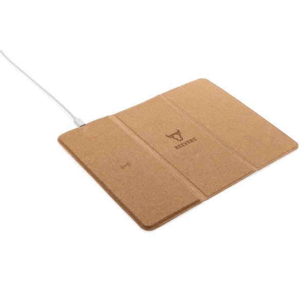 Korkowa podkładka pod mysz, ładowarka bezprzewodowa 10W P047353X