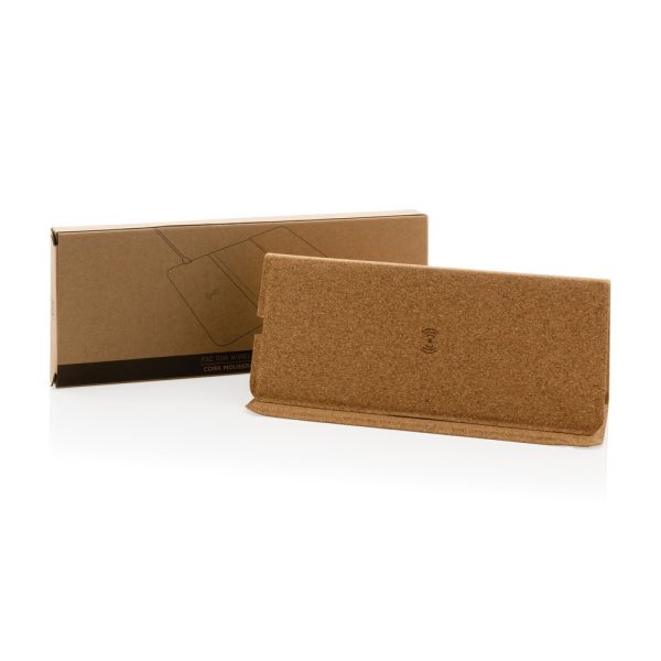 Korkowa podkładka pod mysz, ładowarka bezprzewodowa 10W P047353X