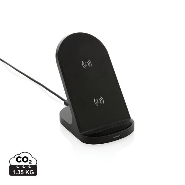Ładowarka bezprzewodowa z podwójną cewką 15W P044459X czarny