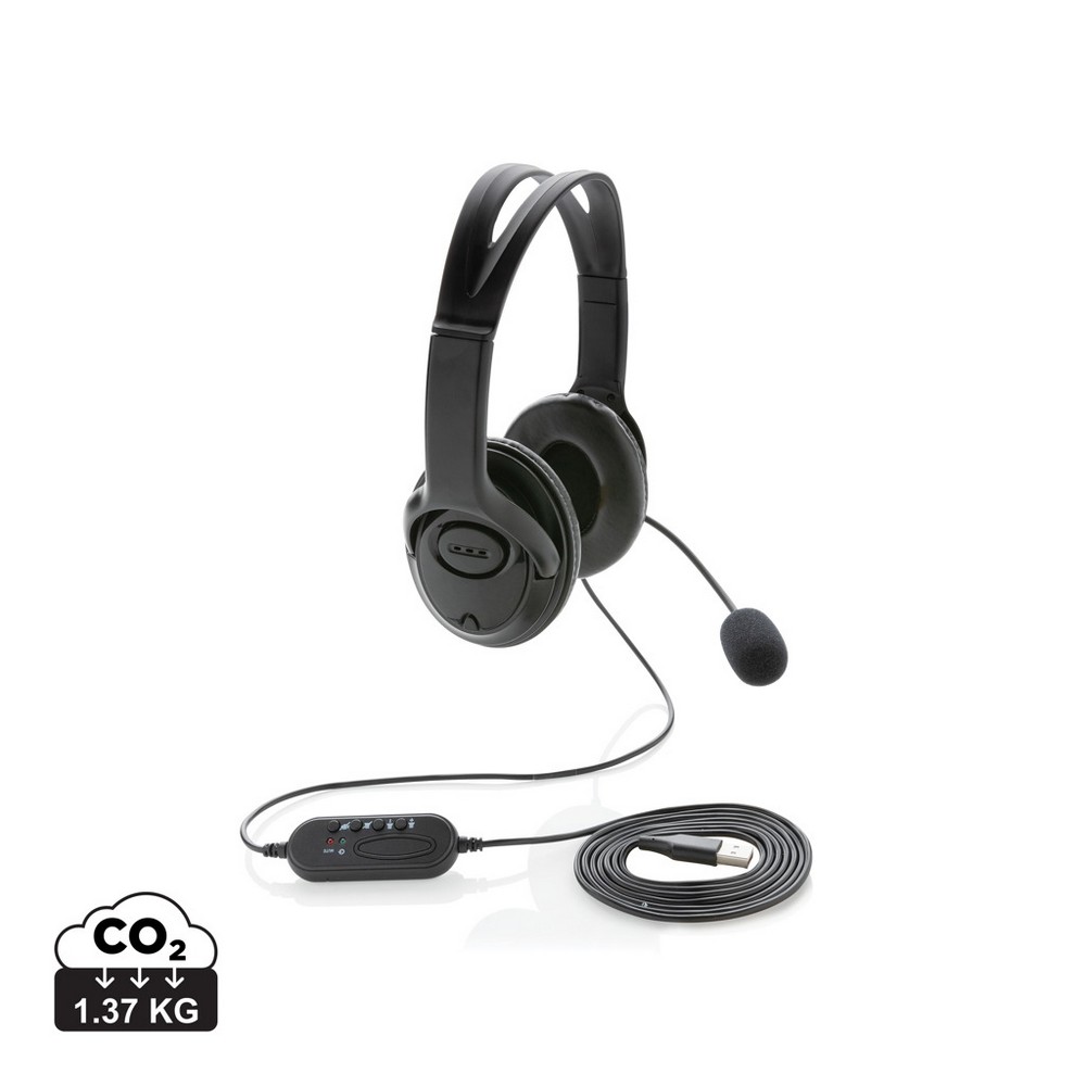 Zestaw słuchawkowy USB P010184X AX-P329.151
