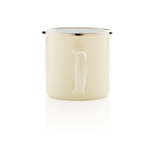 Emaliowany kubek 350 ml w stylu vintage P014951X