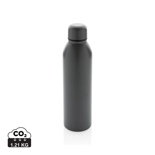 Butelka termiczna 500 ml, stal nierdzewna z recyklingu P043538X antracytowy